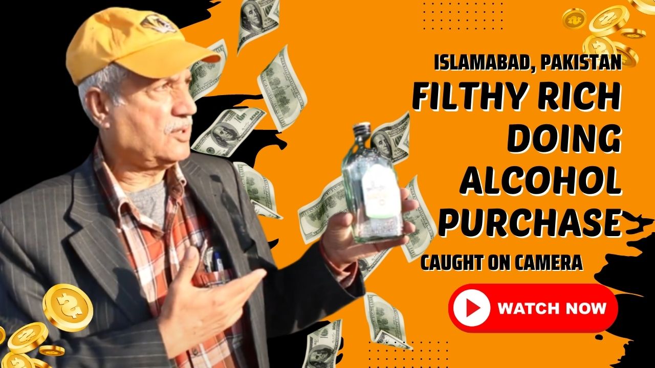 Filthy Rich doing Alcohol Purchase in Parking Lot of Pearl Continental | Rawalpindi, PAK.